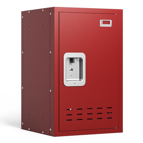 Black 24" H Metal Storage Locker U774