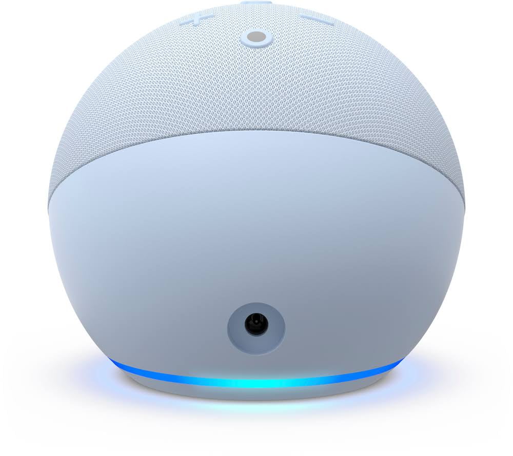 Cloud Blue Smart Speaker with Clock A204007