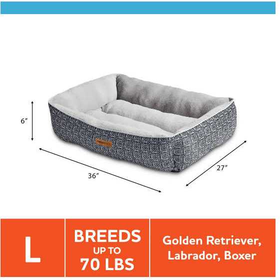 Lounger Dog Bed P8509