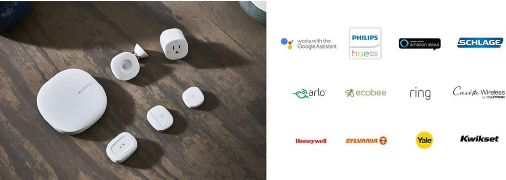White SmartThings Hub H887473
