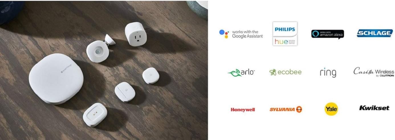 White SmartThings Hub H887473