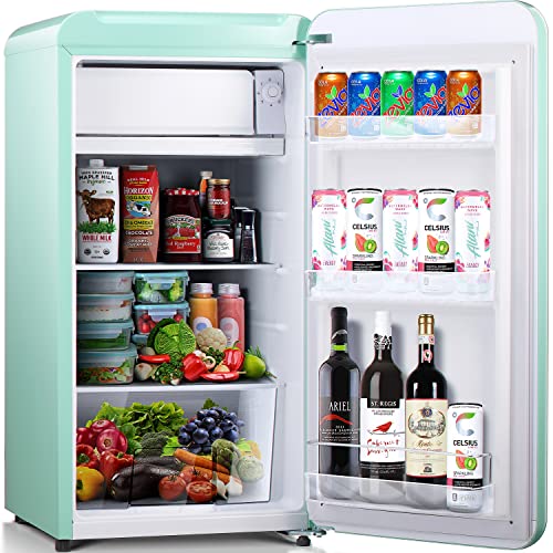 Black 3.2 cu. ft Mini Fridge with Freezer Z982