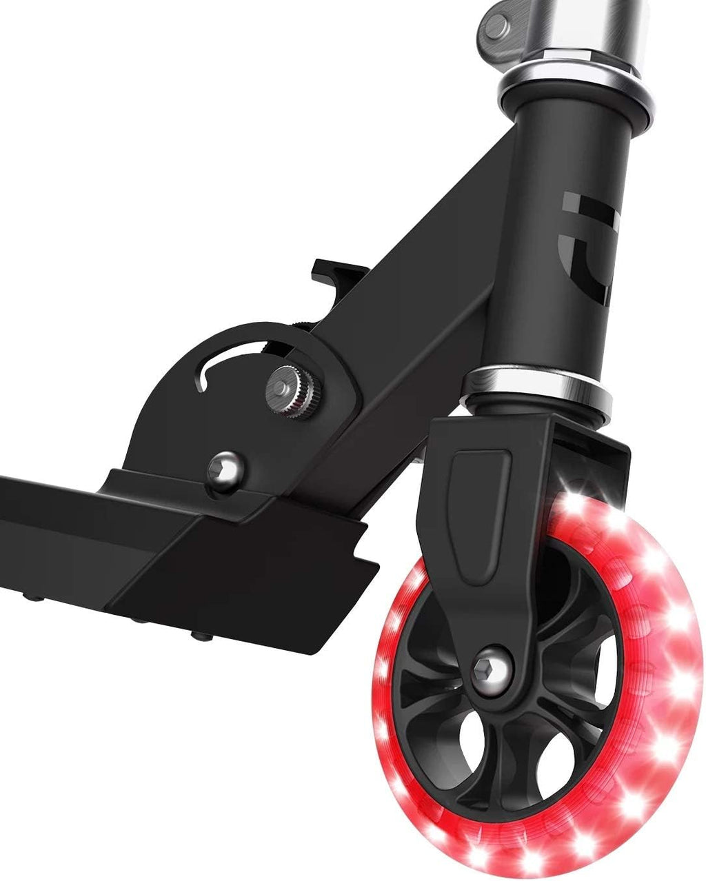 Black 2 Wheel Light-Up Scooter L24199