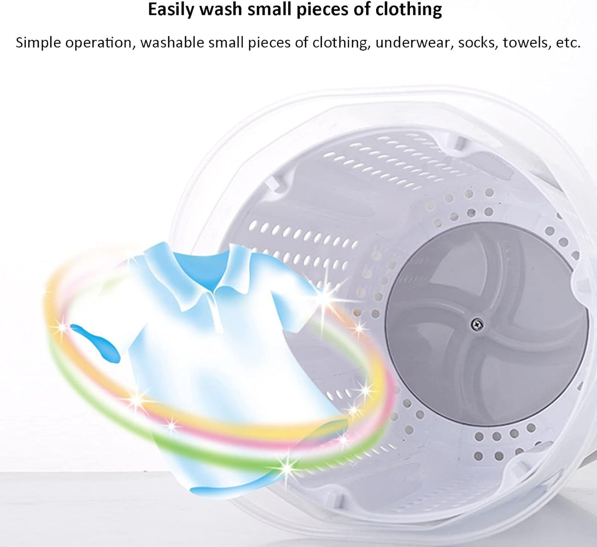 Portable Manual Mini Washer Spin Dryer X12601