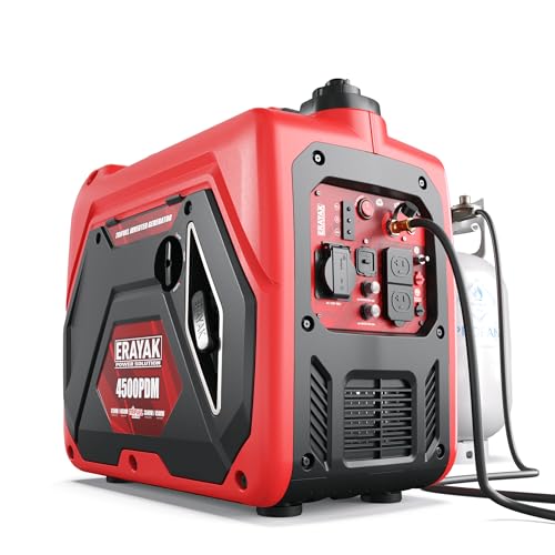 4500W Dual-Fuel Portable Inverter Generator U341079