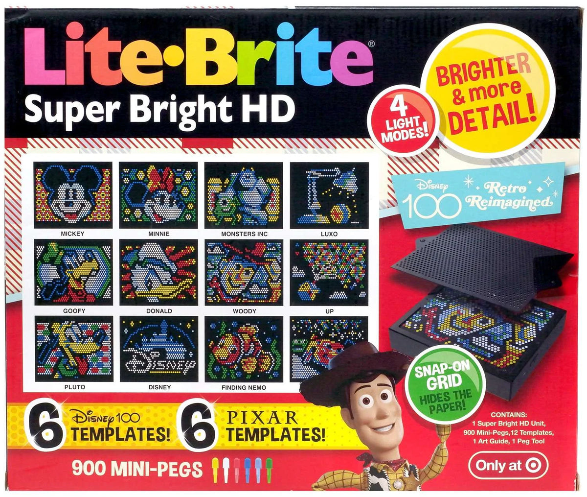 Retro Super Bright HD Lite Brite Q71497