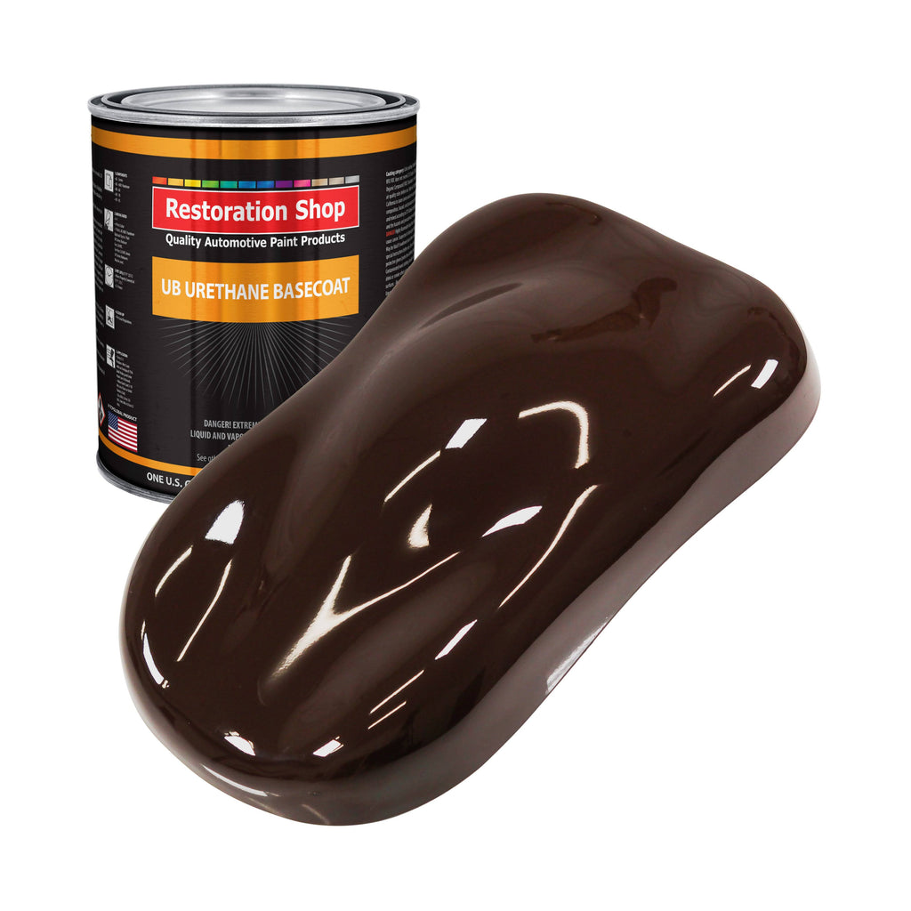 Dark Brown 1 Gallon Urethane Basecoat Auto Body Paint F162158