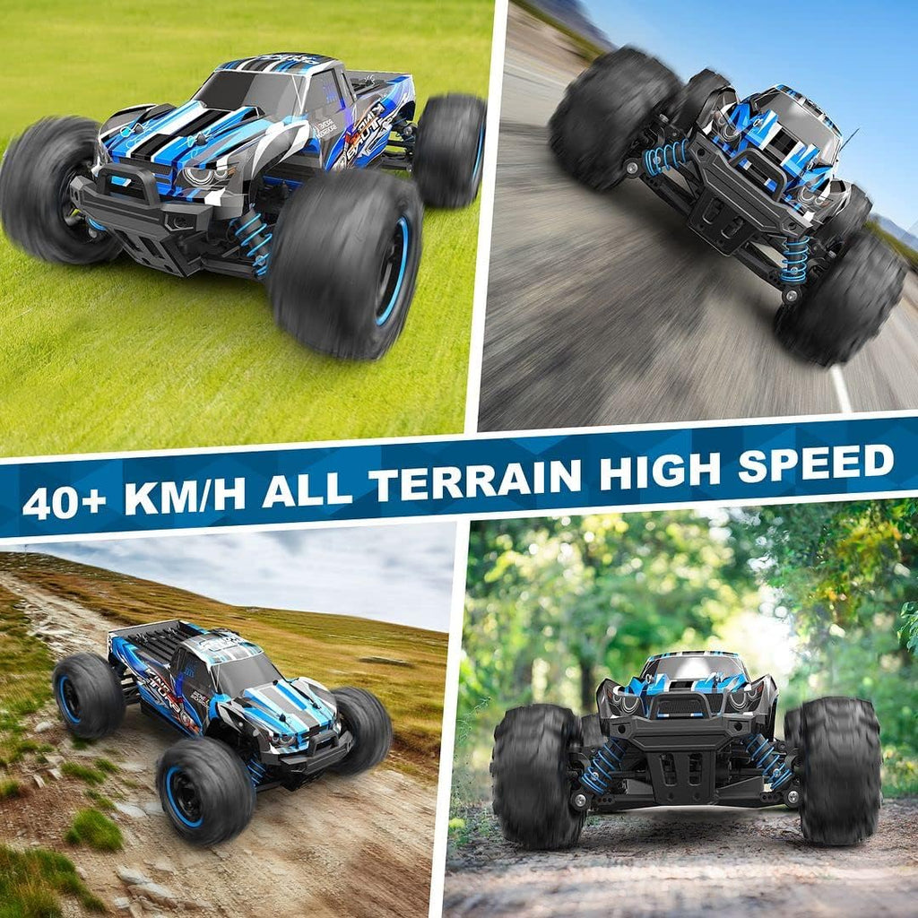 1:18 Scale 4WD RC Monster Truck with Two Rechargeable Batteries F398