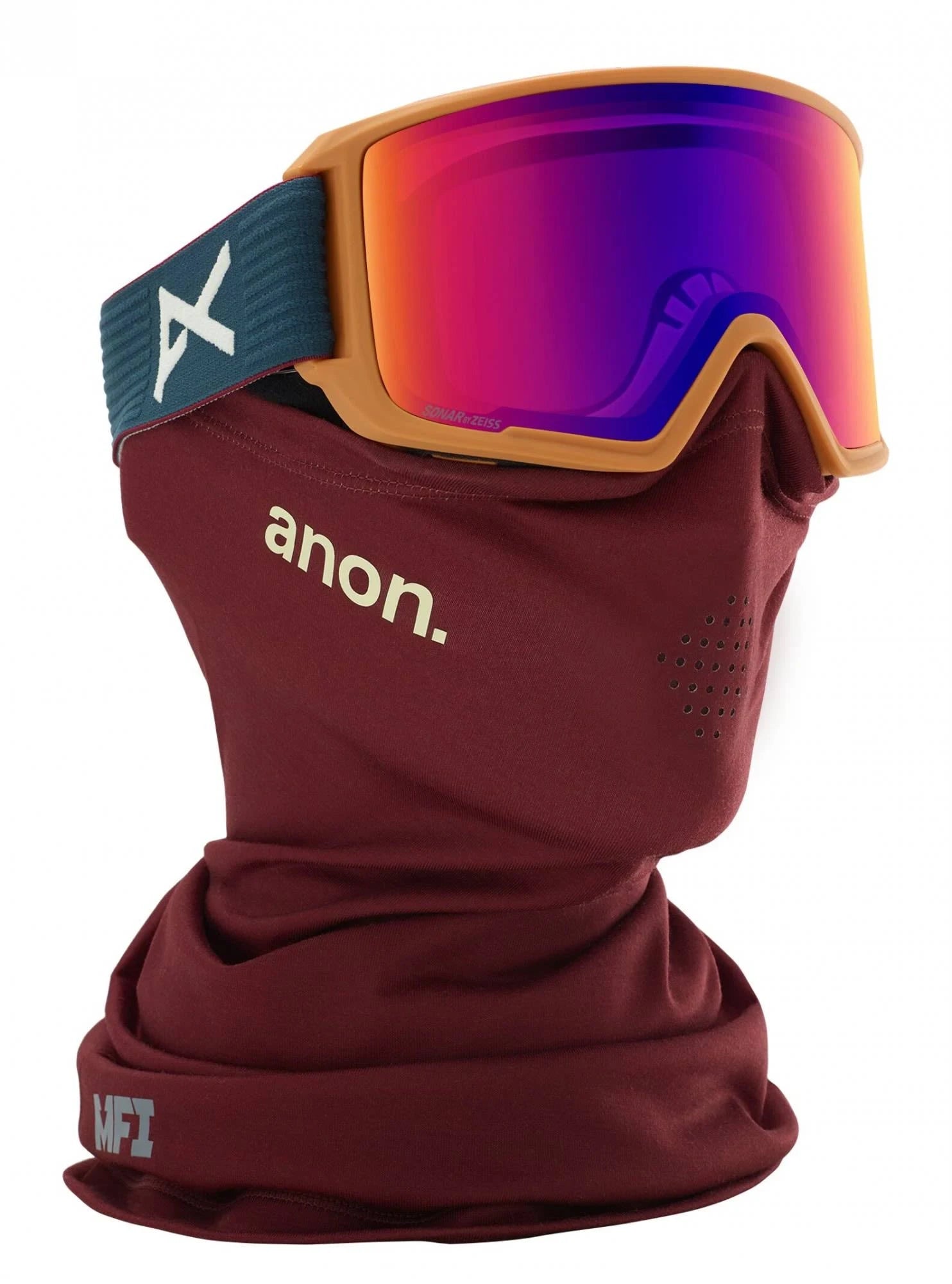 Anon M3 Mfi+spare Lens Sonar Infrared Blue S996