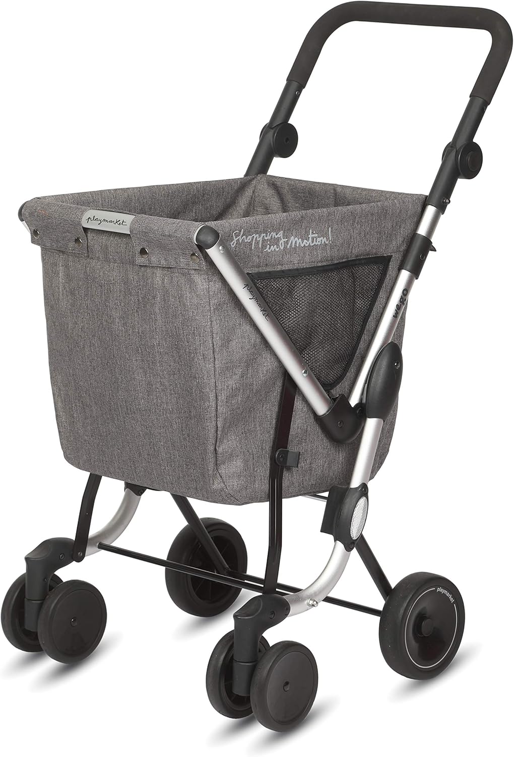 Folding Shopping Cart with Swivel Wheels U8306