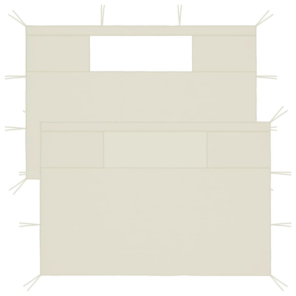 Gazebo Sidewalls with Windows 2 pcs Y269