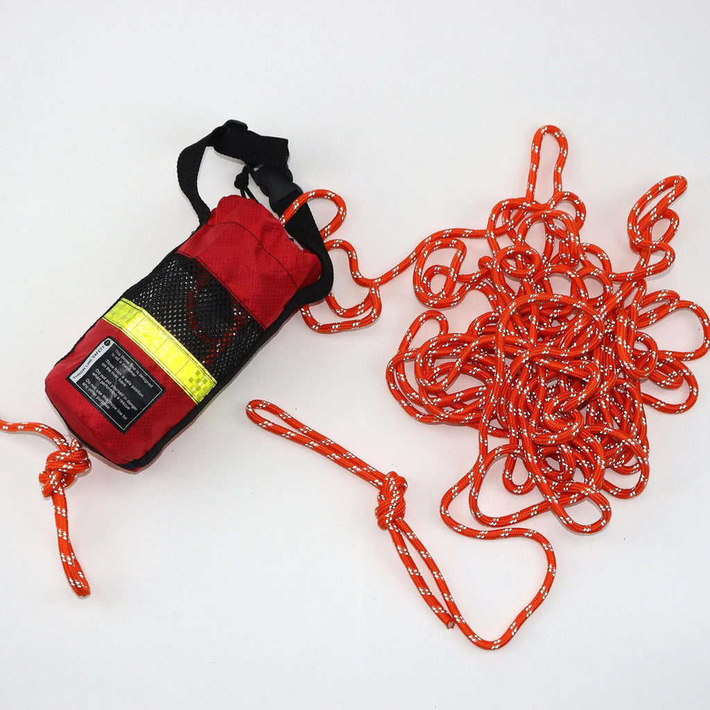 Throw Bag Kayaking High Visibility Throwable Reflective Marine Lightweight Throw Rope I214