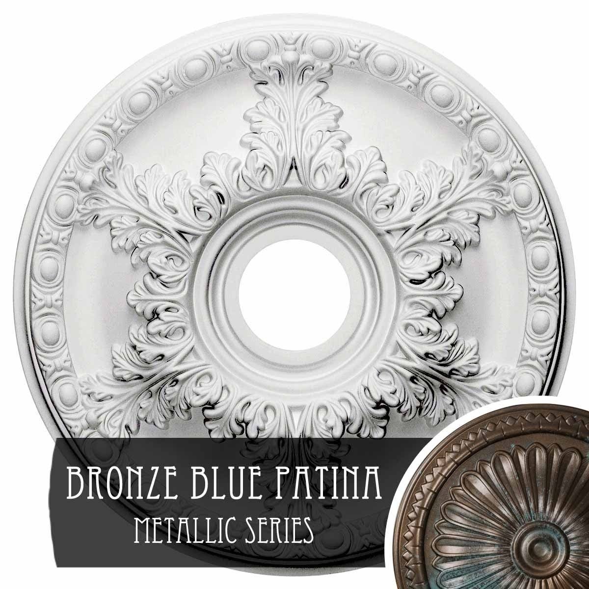 18x22OD x 3 1/2x22ID x 2 1/2x22P Granada Ceiling Medallion B373577