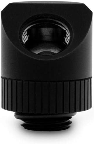 Black 45 Degree Angled Rotary Fitting, 4-Pack K131415