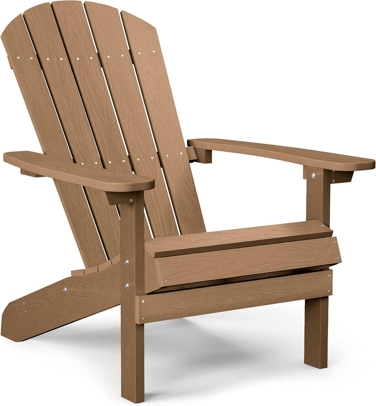 Grey Plastic Adirondack Chairs Set of 2 Z36067