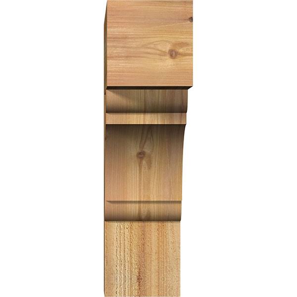 6x22W x 22x22D x 22x22H Western Red Cedar Bracket C102