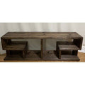 Silvered Gray Console Table O724