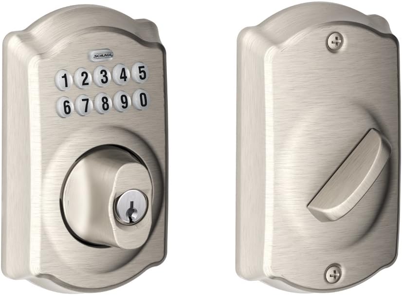 Satin Nickel Keypad Deadbolt G3854
