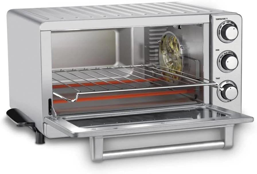 Convection Toaster Oven Broiler, 1800W, Stainless Steel V546988