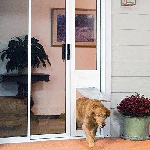 Bronze Frame Extra Large Pet Door Thermo Panel L98704