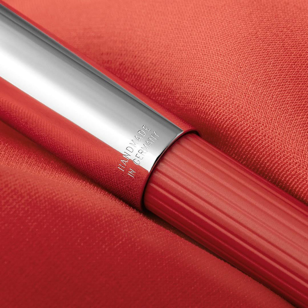 Fountain Pen India Red Broad N555