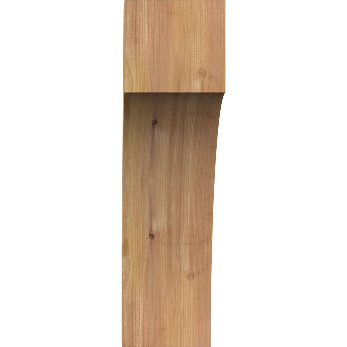 6x22W x 12x22D x 16x22H Rough Sawn Brace, Western Red Cedar D683