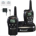 22 Channel FRS Walkie Talkies Two Way Radios, Pair Pack, Black U73949