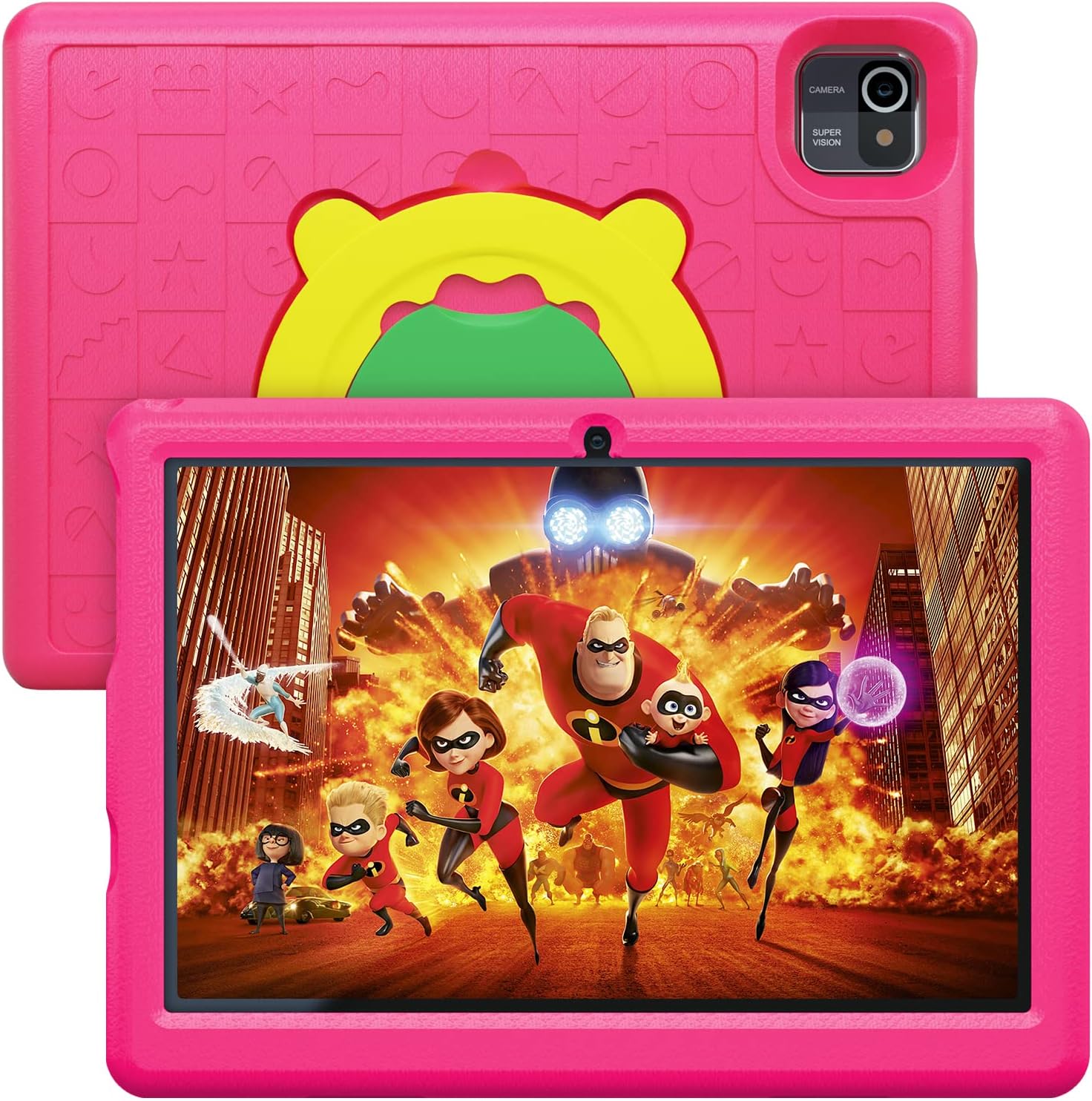 Kids Tablet 10 Inch with 10.1" Display 32GB ROM Quad Core Processor Blue L602