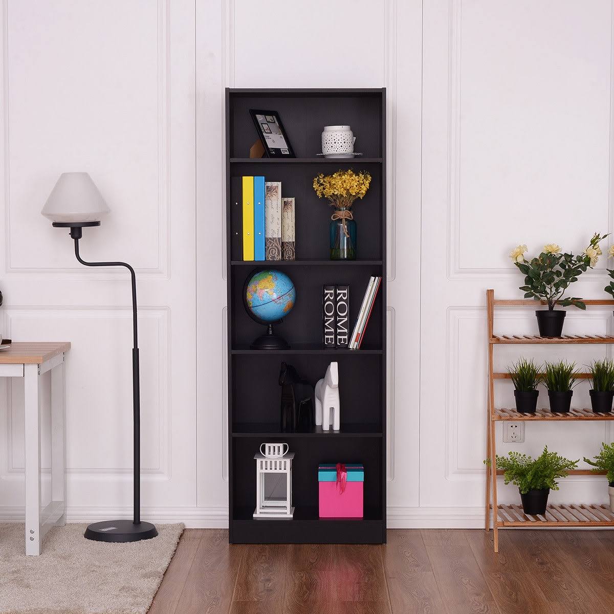 5 Tier Storage Shelf Bookcase J611