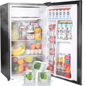 Compact Refrigerator Single Door Mini Fridge with Freezer, 3.2 Cu. Ft B617084