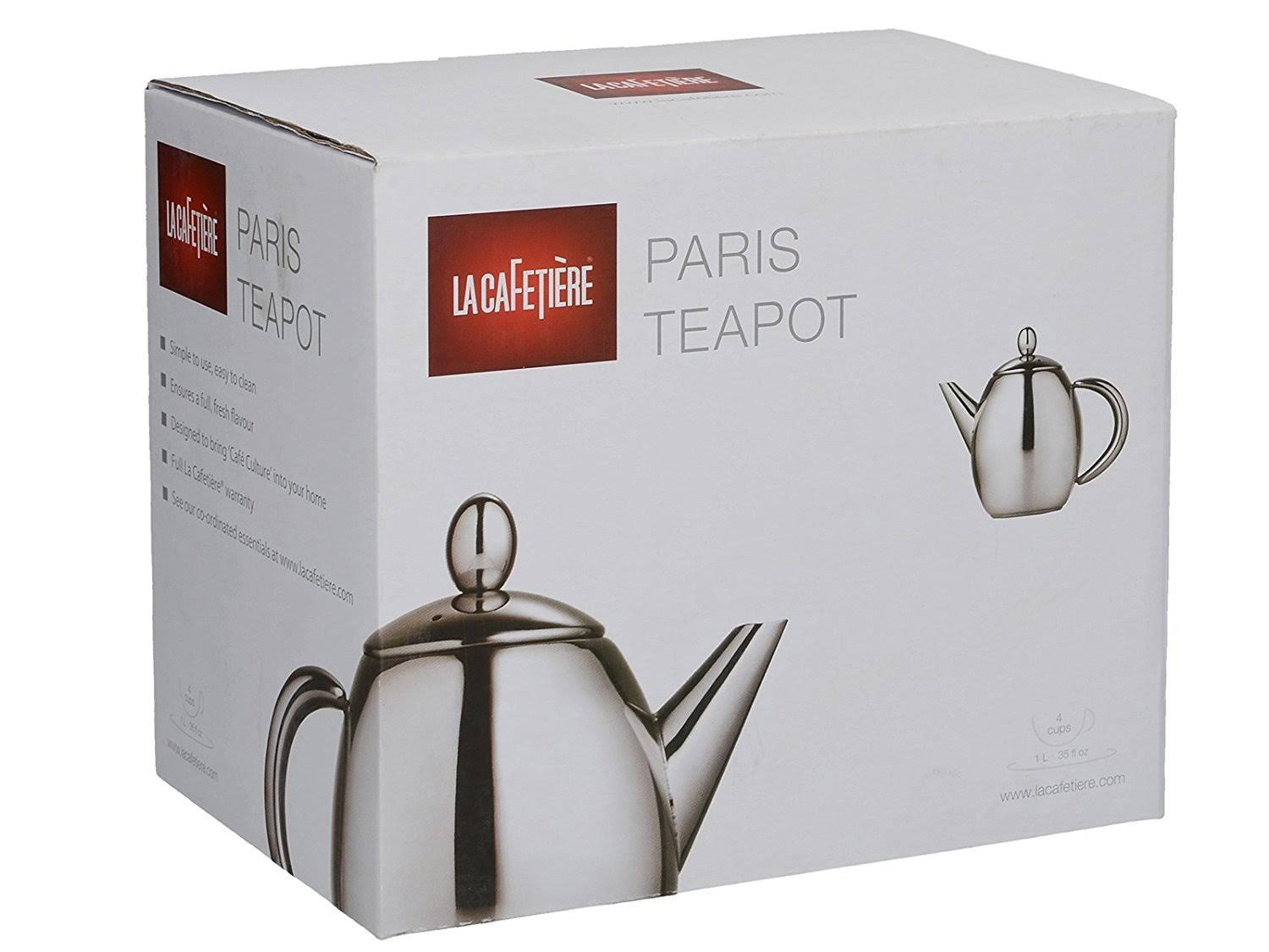 4-Cup Paris Infuser Teapot, 1 L T71063