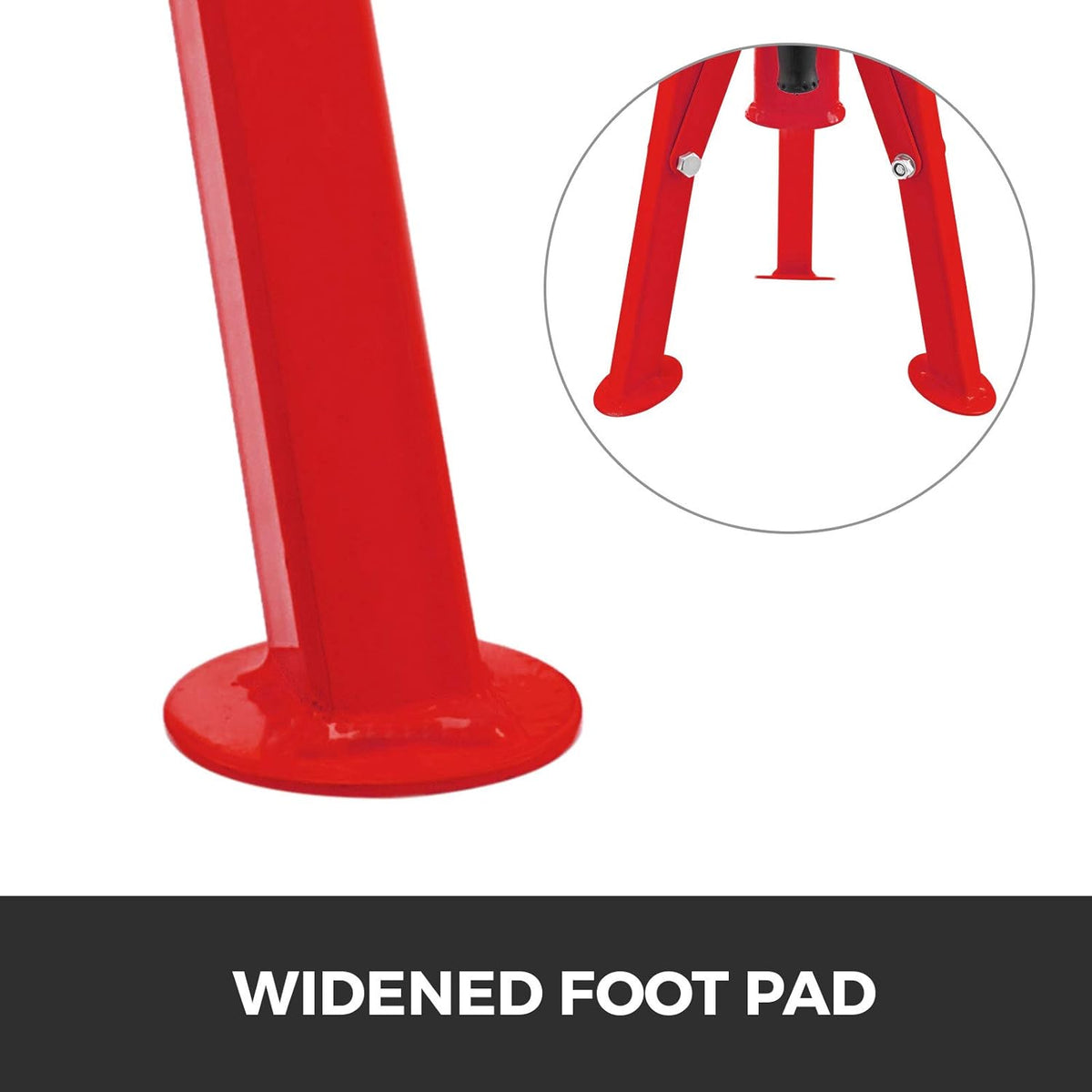 V Head Pipe Stand, Adjustable Height 20-37, 2500 lb. Load Capacity, Carbon Steel R591