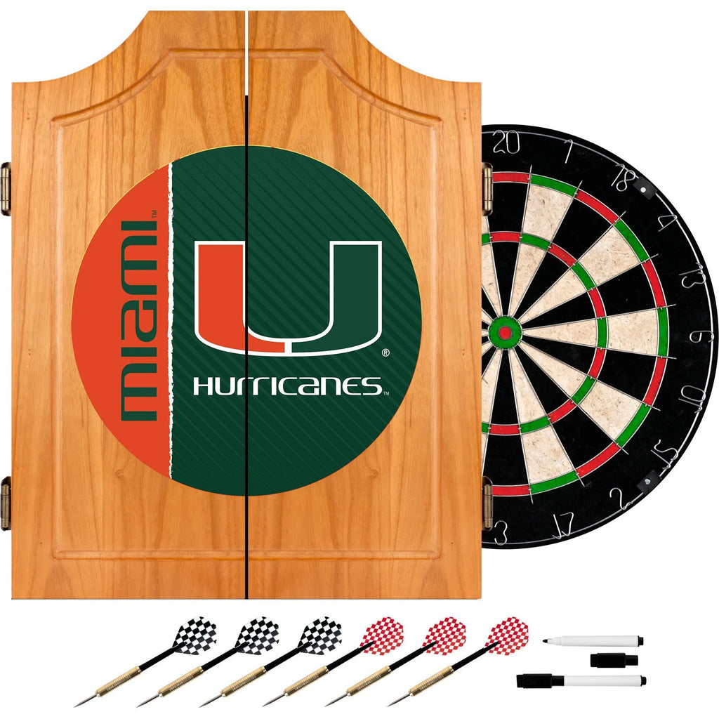Wood Dart Cabinet Set H59666
