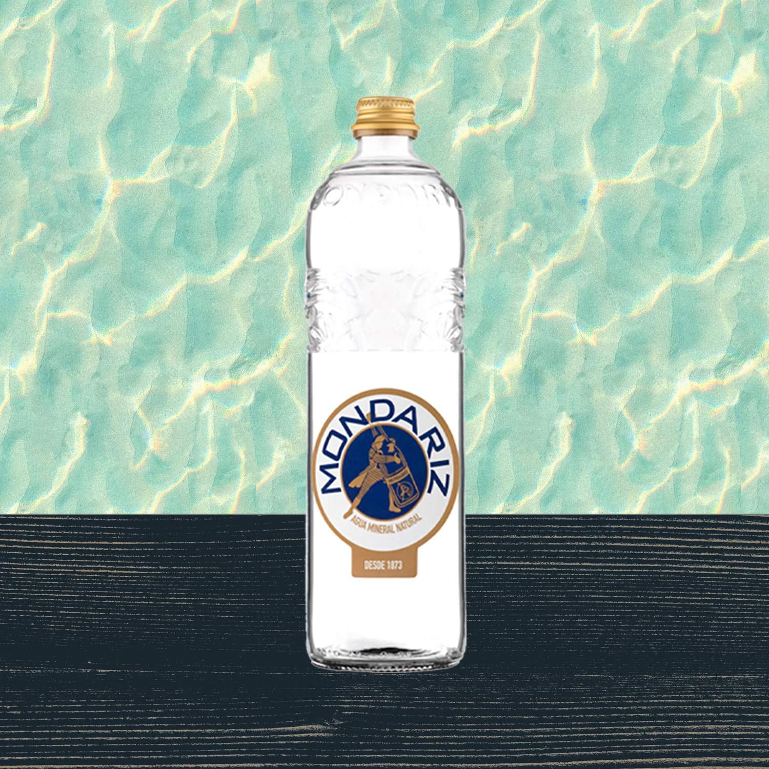 750 Ml Natural Mineral Water (12 Glass Bottles) M27157
