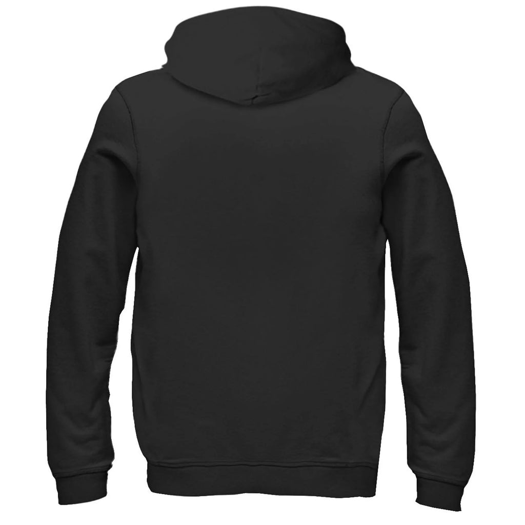 Black Large Pull Over Hoodie U84555
