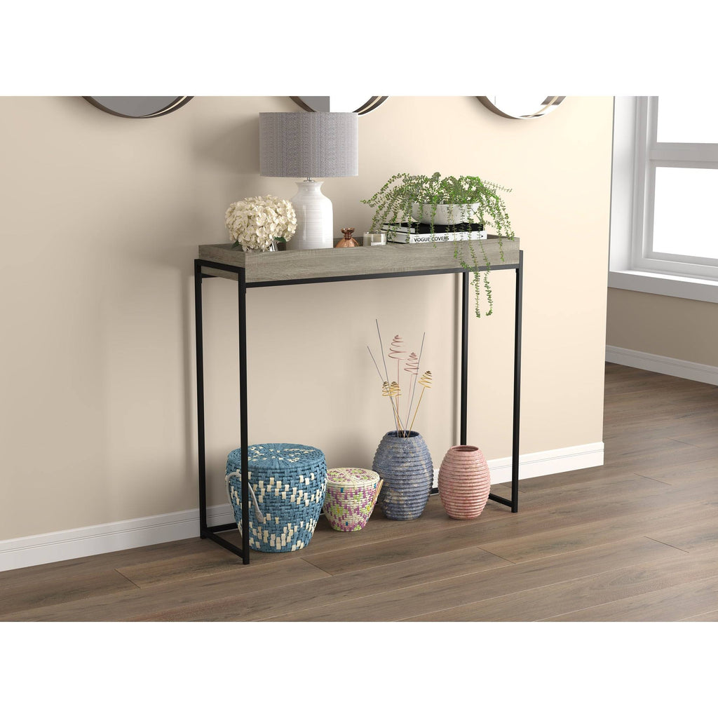 Dark Taupe Console Table G33280