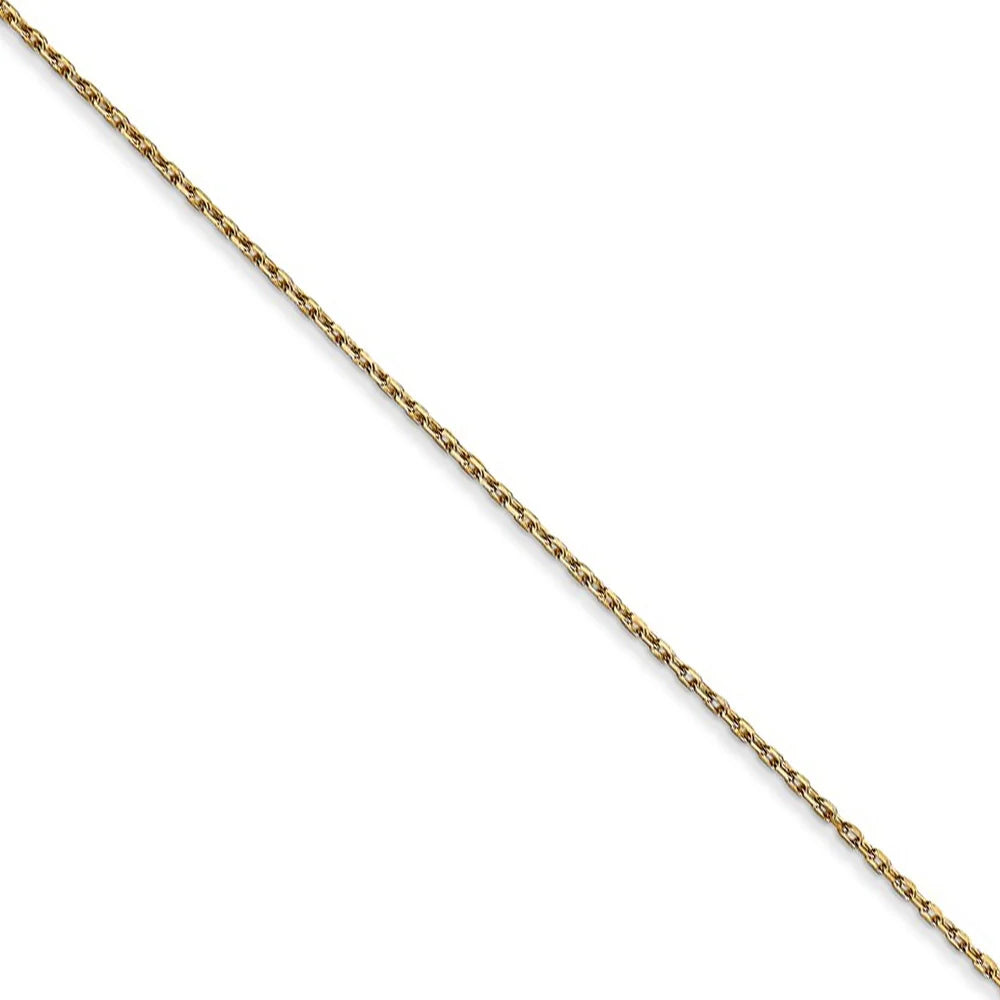14k Yellow Gold Southern Miss Small Necklace - 20 Inch D336658