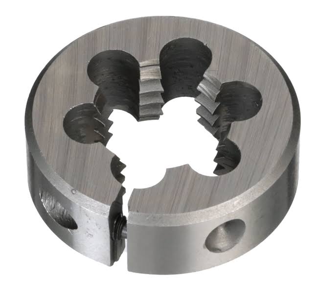 1-5/8 inch-18 x 3 inch OD HSS Round Adjustable Die L283676
