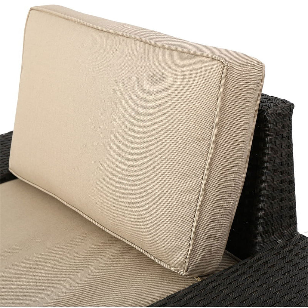 Outdoor 9 Seater Sectional Sofa and Club Chair Chat Set J783