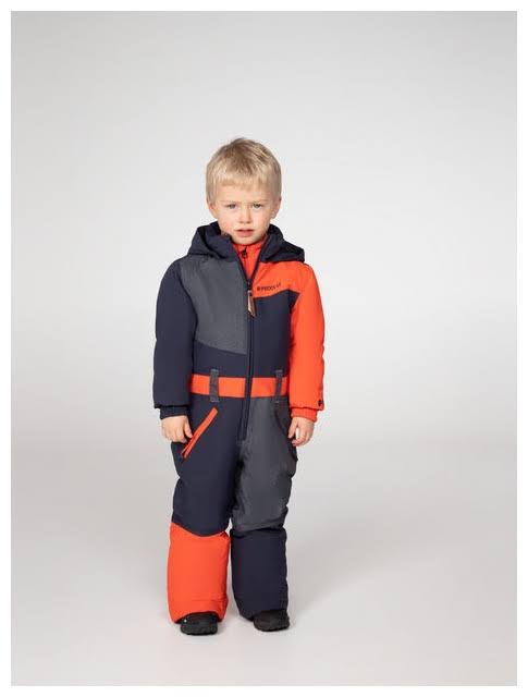 Orange Fire Boys Snowsuit M123