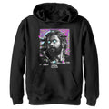 Black Large Pull Over Hoodie U84555