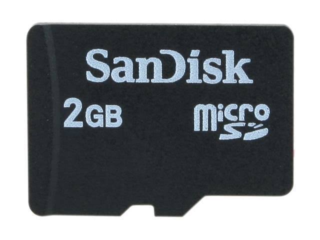 2GB microSD Mobile Memory Card B234