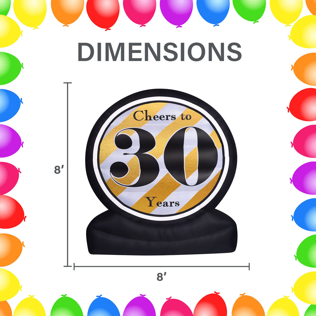 Inflatable Sign with Lights and Storage Bag W736