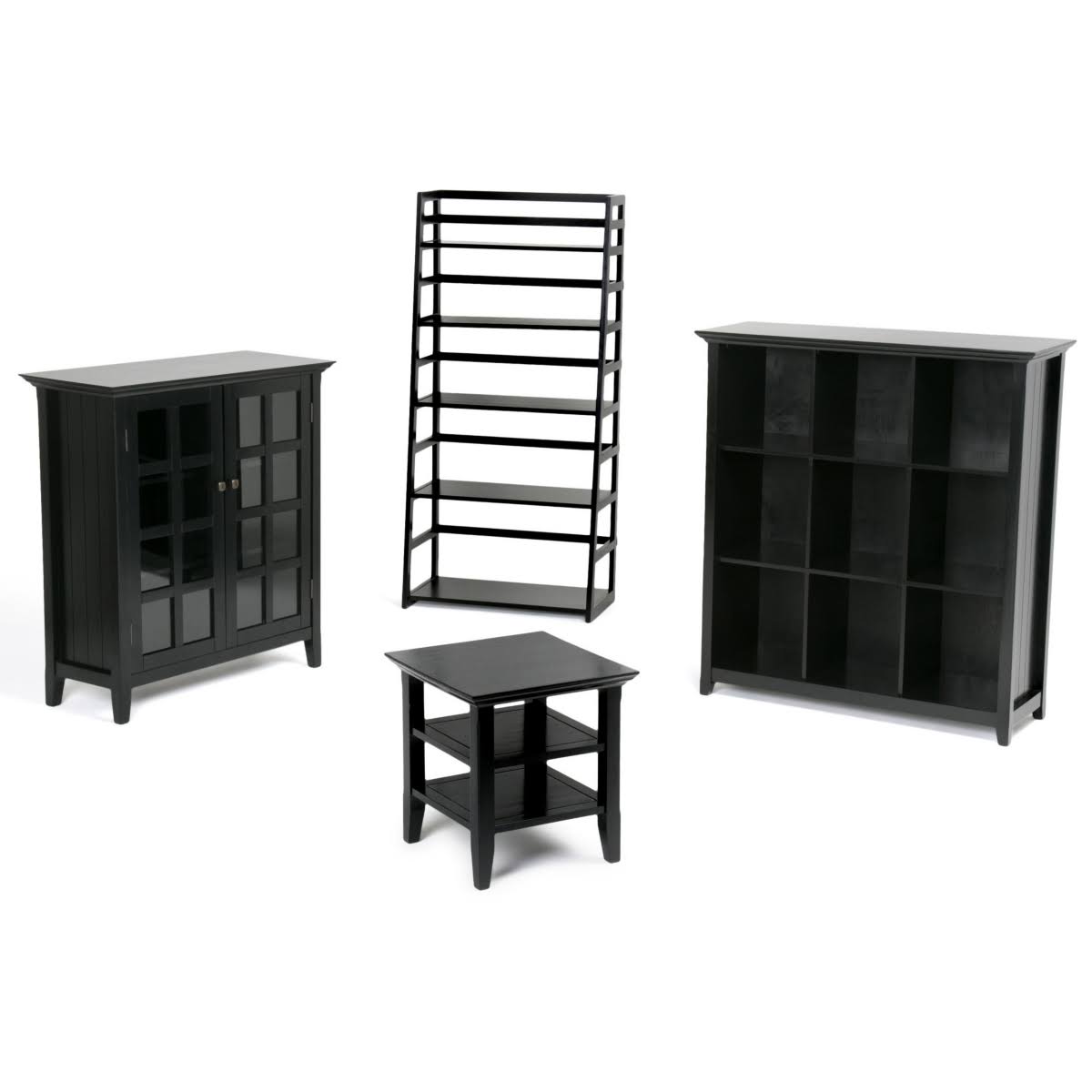Black Medium Storage Cabinet J981862