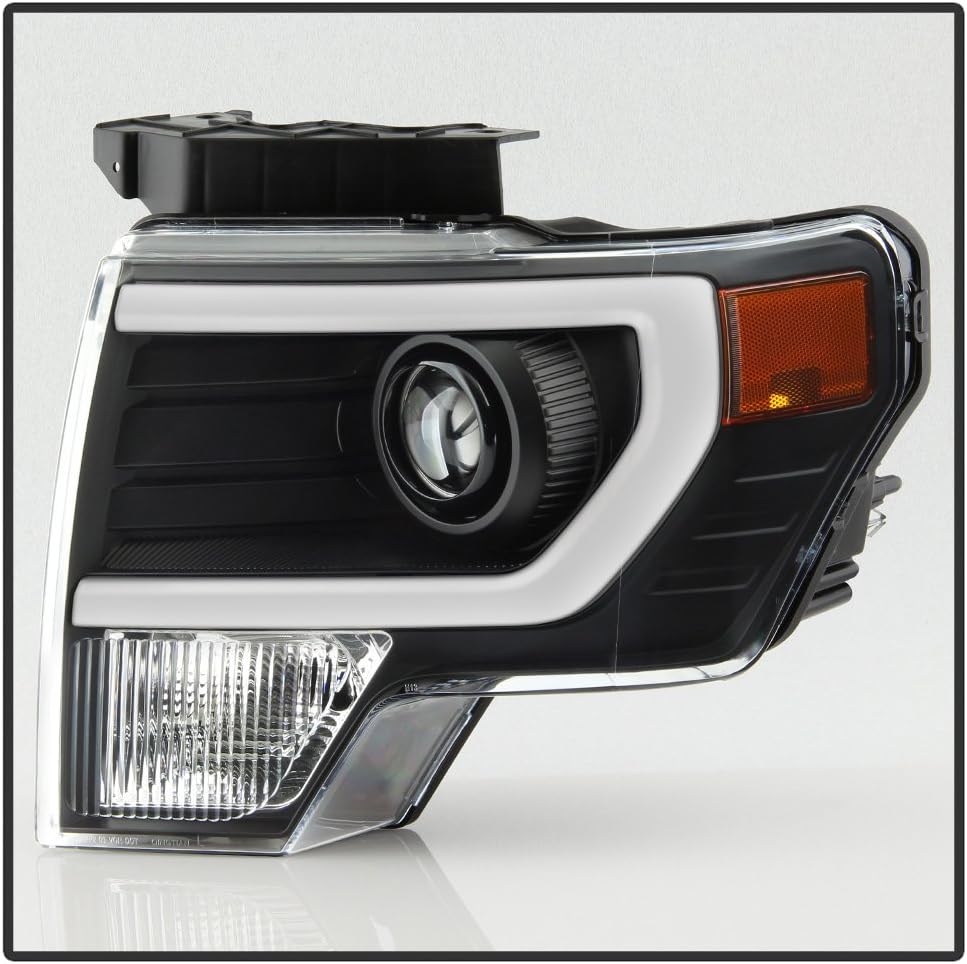 Black Housing LED Projector Headlights for Ford F150 Pickup K732
