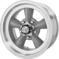 Gray Wheel With Machined Lip (15x8/5x120.7mm, 0mm offset) U758307