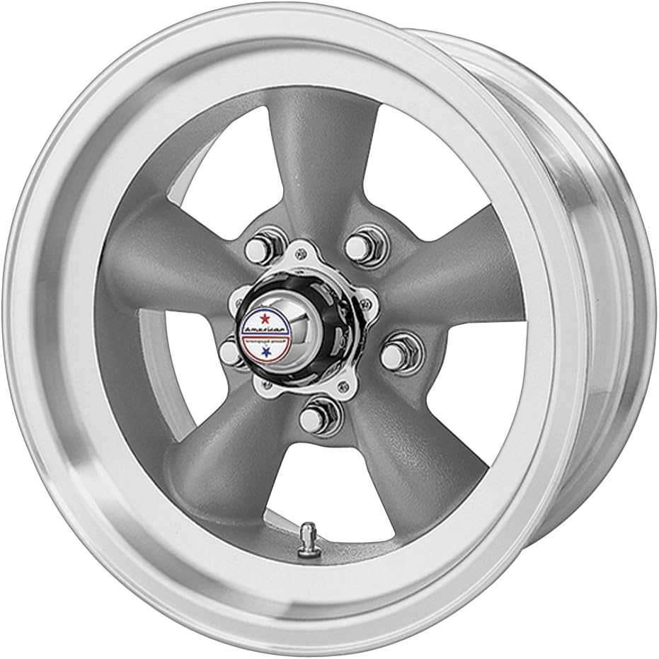 Gray Wheel With Machined Lip (15x8/5x120.7mm, 0mm offset) U758307