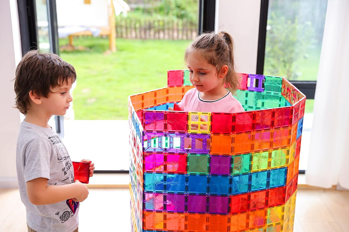 66PCS Magnetic Tiles Building Blocks G510663