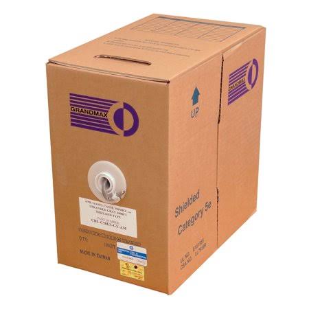 Shielded Cat5e Copper Cable, 1000' K84066