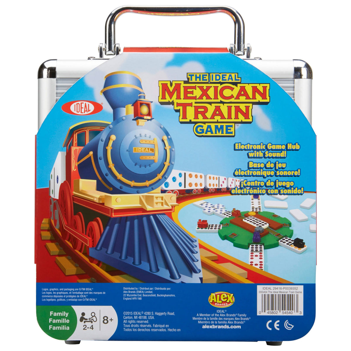 Multicolor Mexican Train Game Dominoes P783391